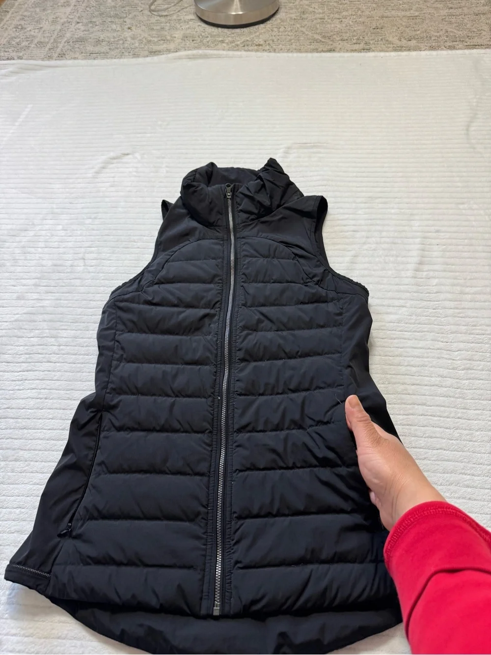 lululemon athletica Black Quilted-Back Sleeveless Vest